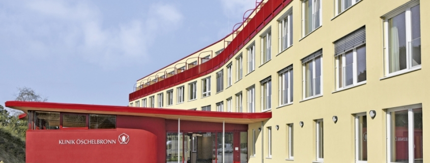 Haupteingang Klinik Öschelbronn