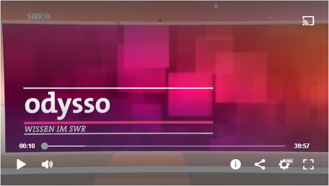 Screenshot der Sendung odysso - Wissen im SWR